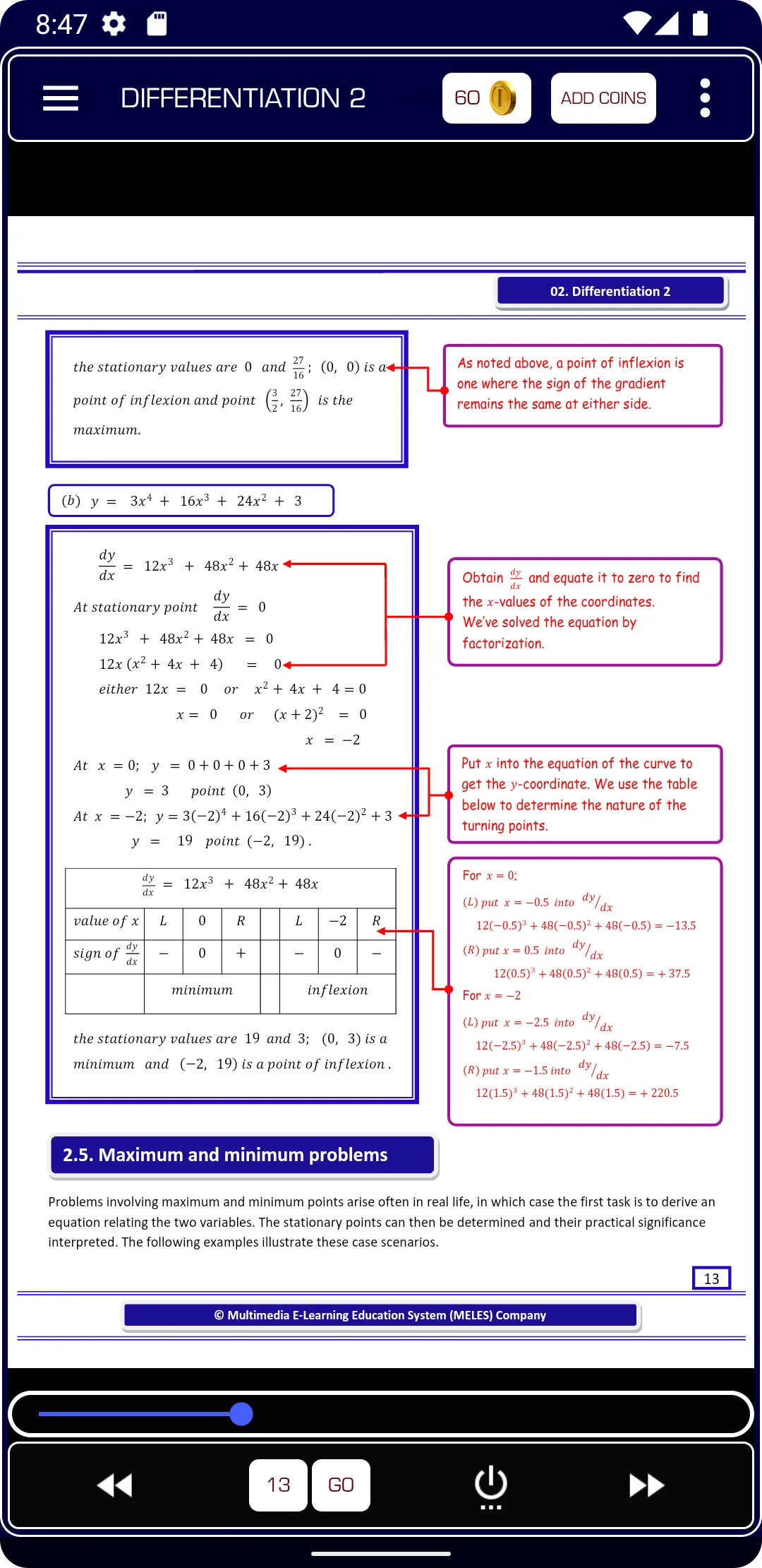 Differentiation 2 Pure Math | Indus Appstore | Screenshot