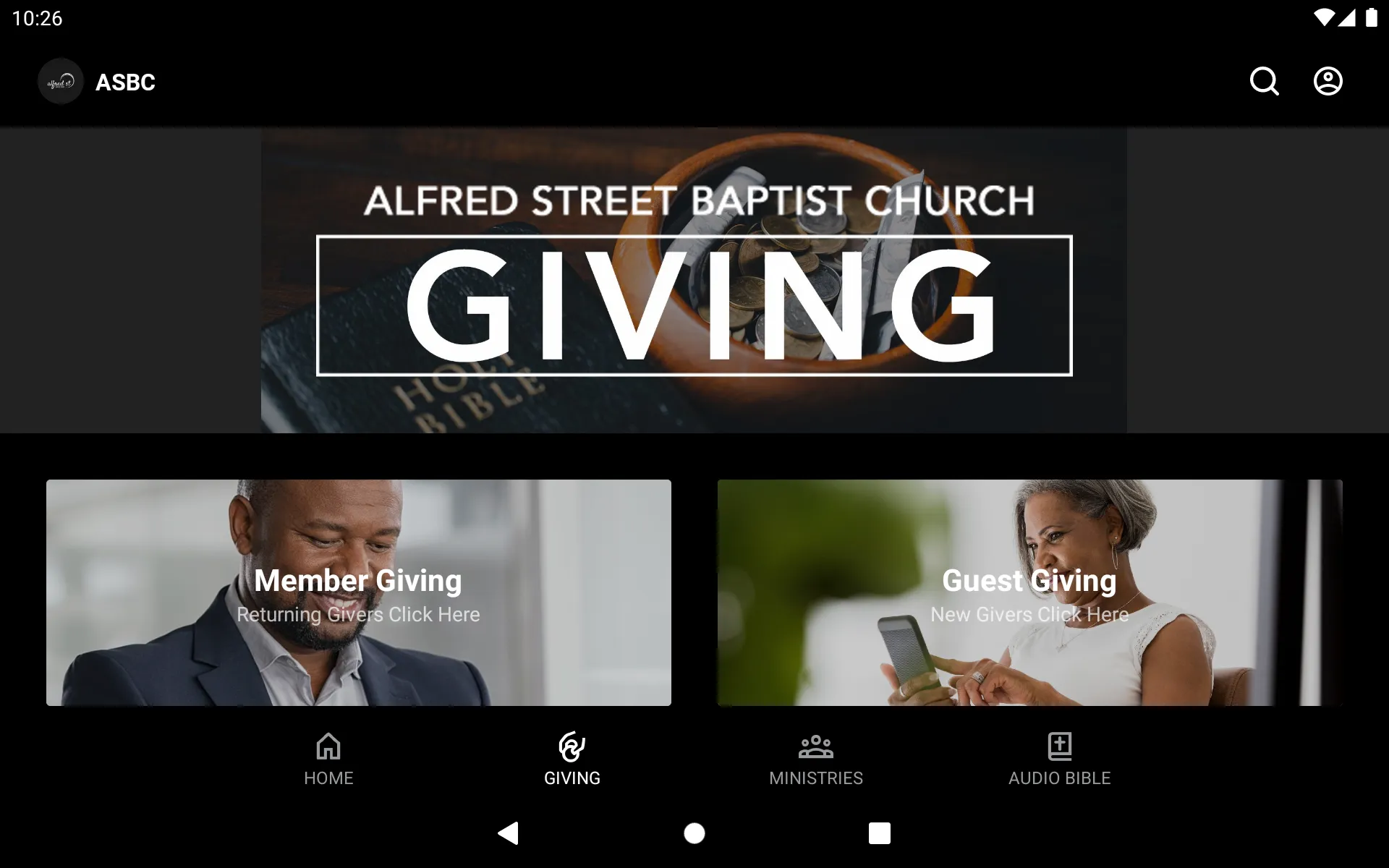 Alfred Street Baptist Church | Indus Appstore | Screenshot