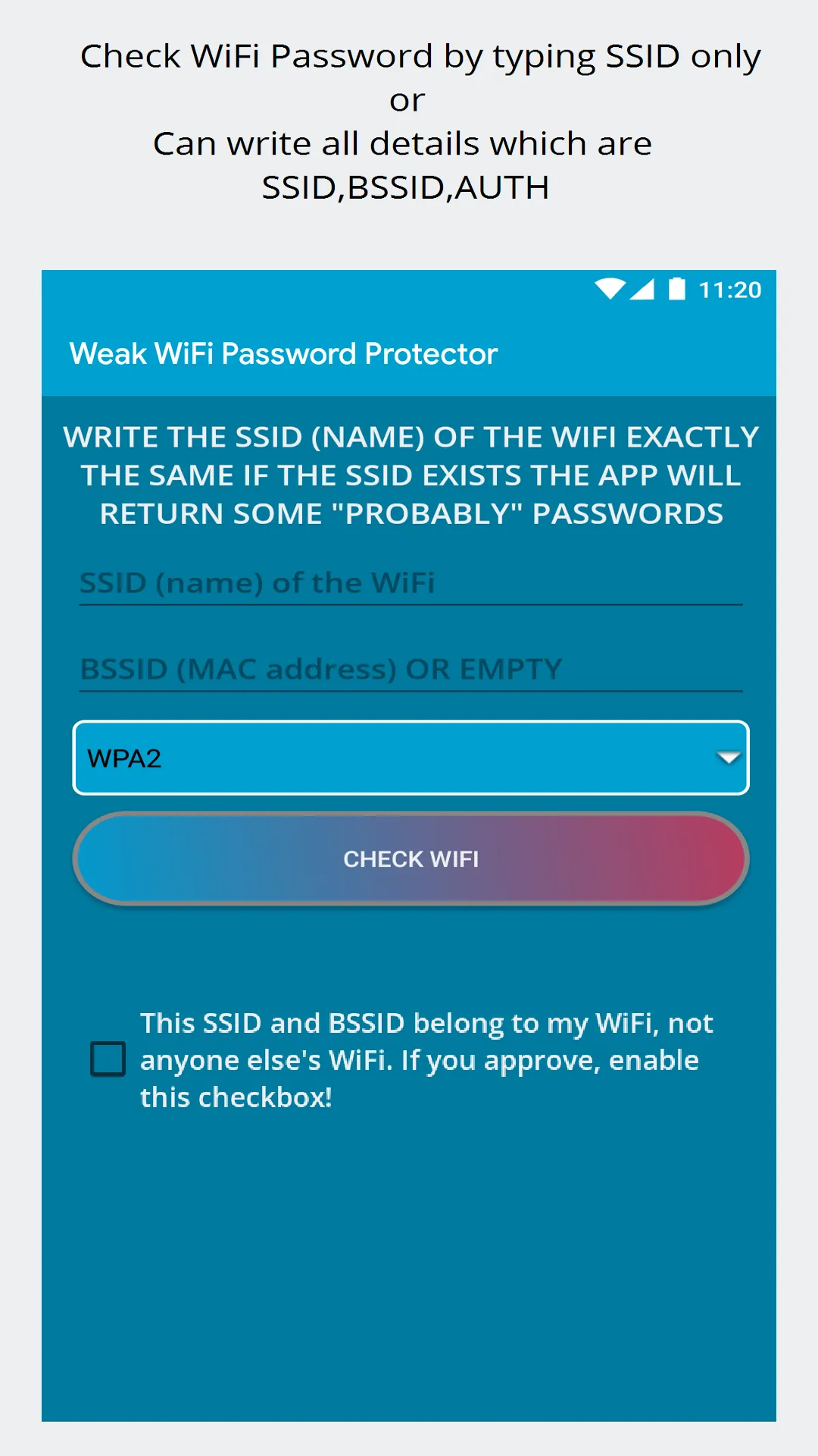 Wifi Password: Anti Hack & Spy | Indus Appstore | Screenshot