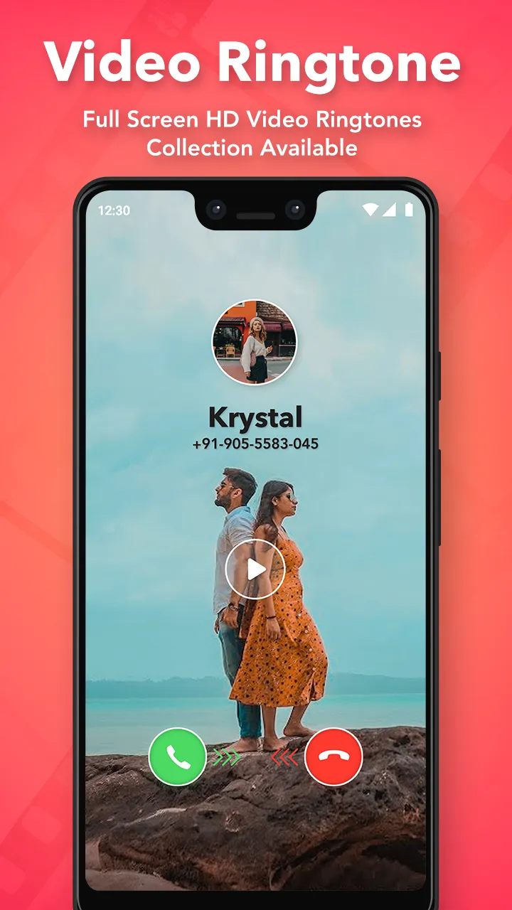 Love Video Ringtone for Incomi | Indus Appstore | Screenshot