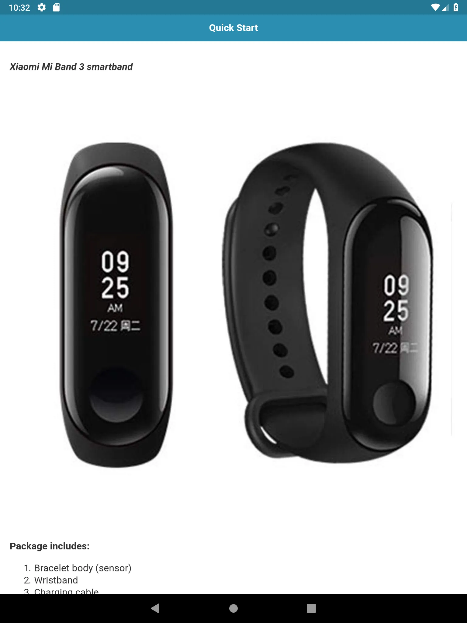 User Guide for Mi Band 3 | Indus Appstore | Screenshot