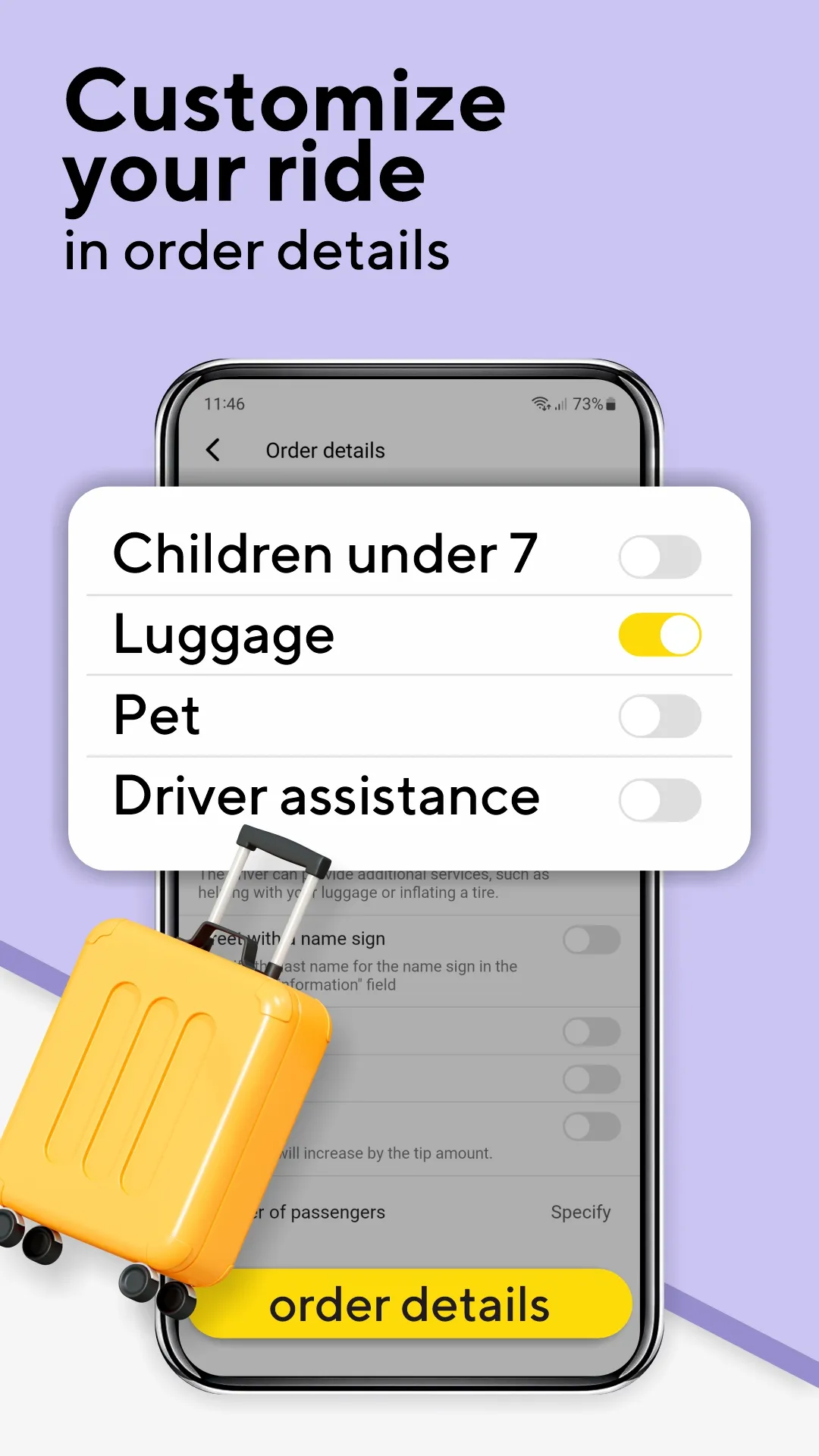 Omega: taxi service | Indus Appstore | Screenshot