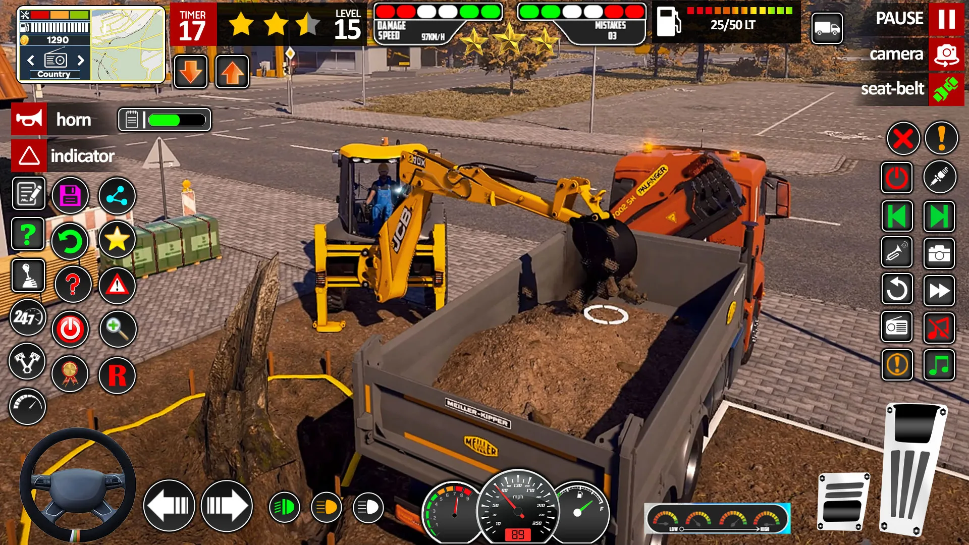 JCB Game 3D Road Construction | Indus Appstore | Screenshot