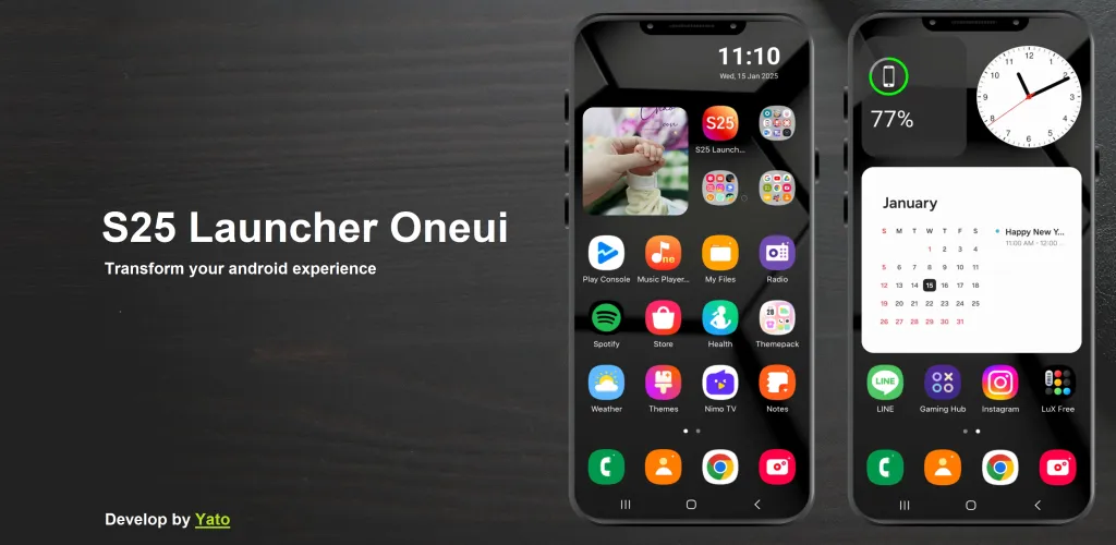 S25 Launcher One Ui | Indus Appstore | Screenshot