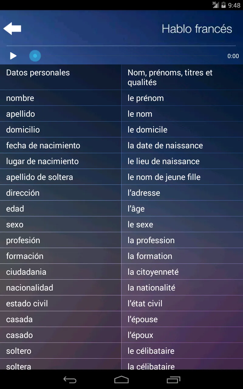 Je Parle ALLEMAND - Apprendre  | Indus Appstore | Screenshot