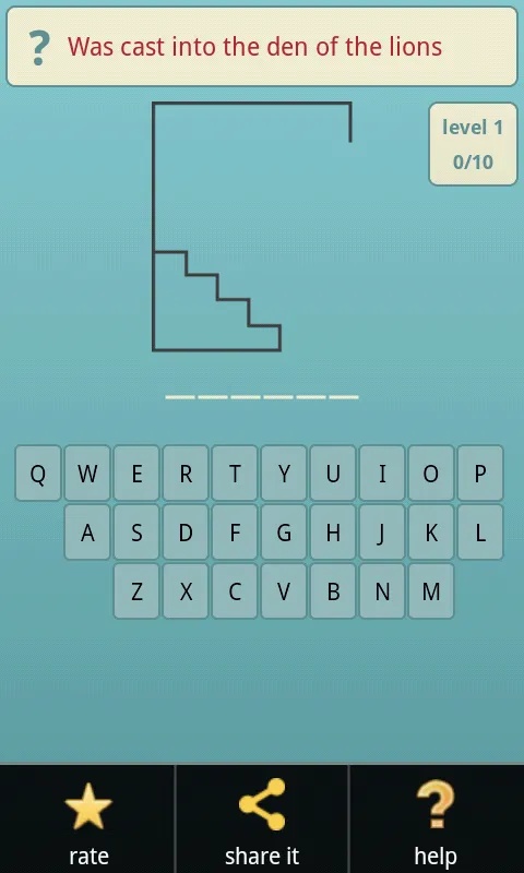 Super Bible Hangman | Indus Appstore | Screenshot