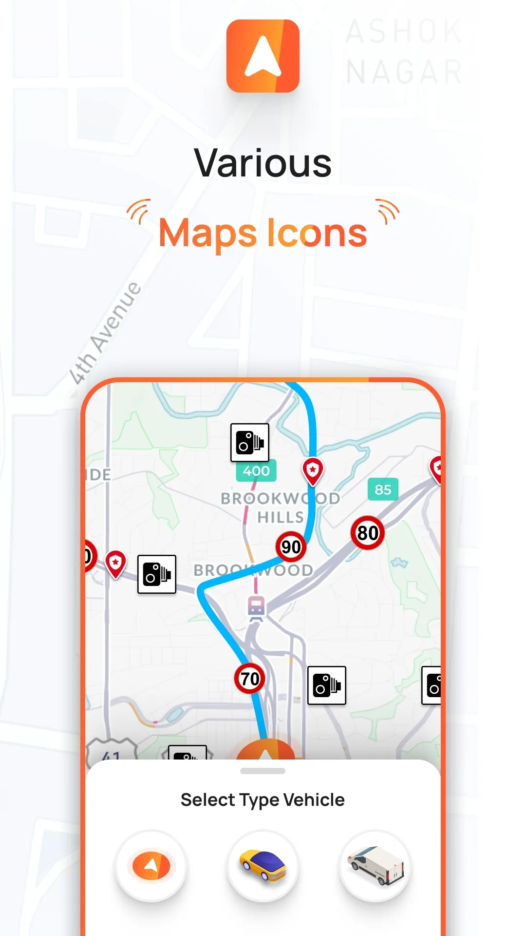 Radar, HUD, Map, Speed Camera | Indus Appstore | Screenshot