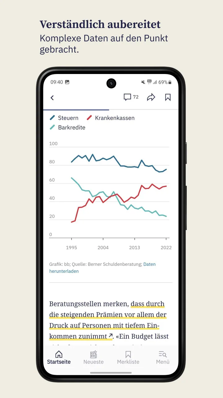 Der Landbote - Nachrichten | Indus Appstore | Screenshot