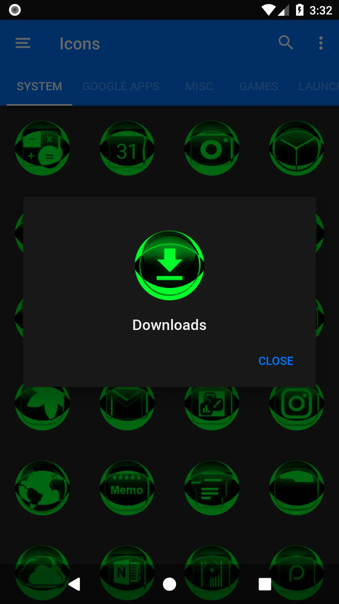 Green Icon Pack Style 2 | Indus Appstore | Screenshot