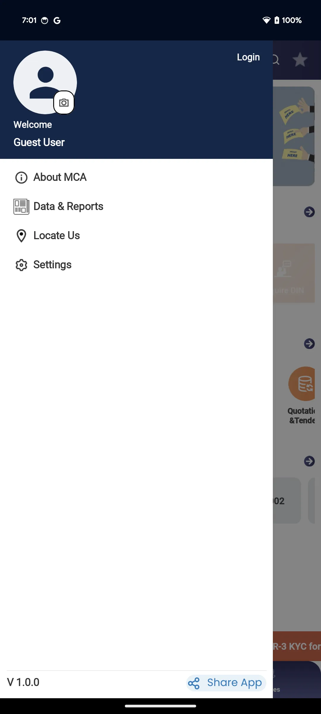 MCA India | Indus Appstore | Screenshot