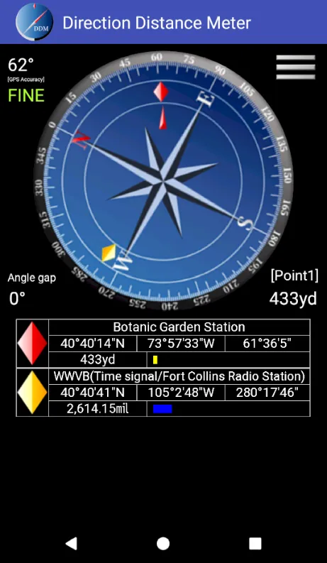 Direction Distance Meter | Indus Appstore | Screenshot