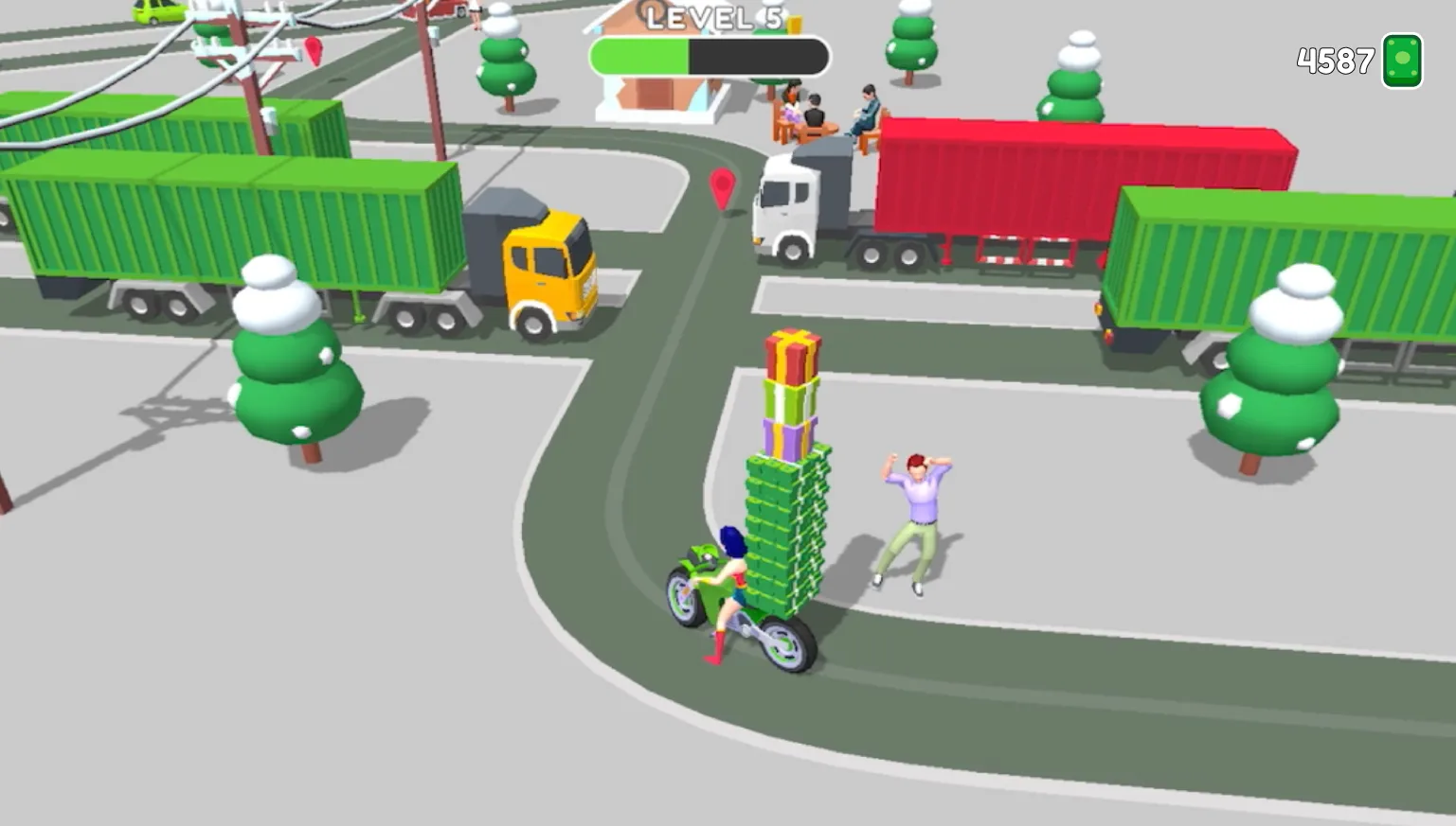 Paper Delivery Boy | Indus Appstore | Screenshot