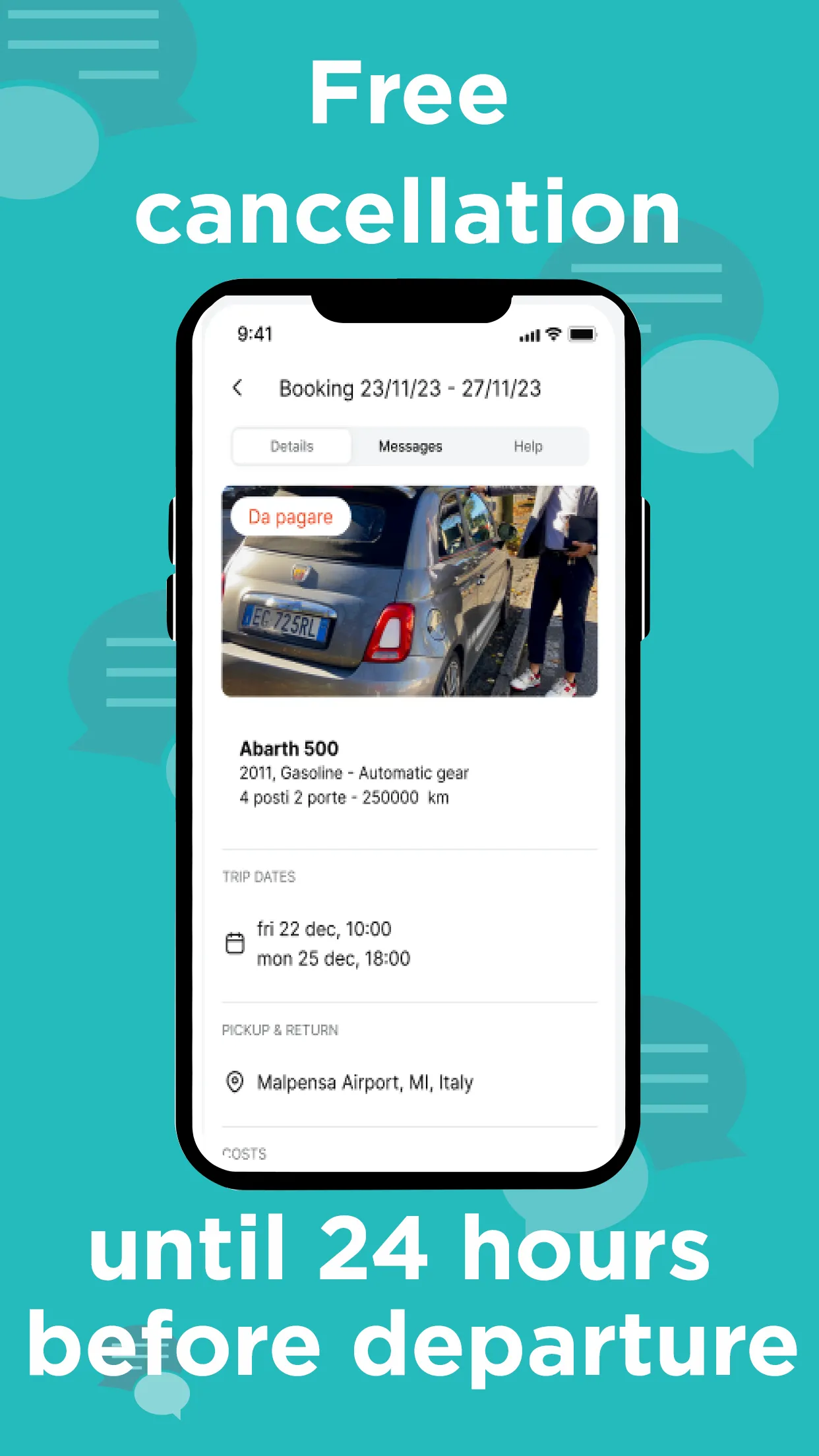 Auting car sharing peer2peer | Indus Appstore | Screenshot