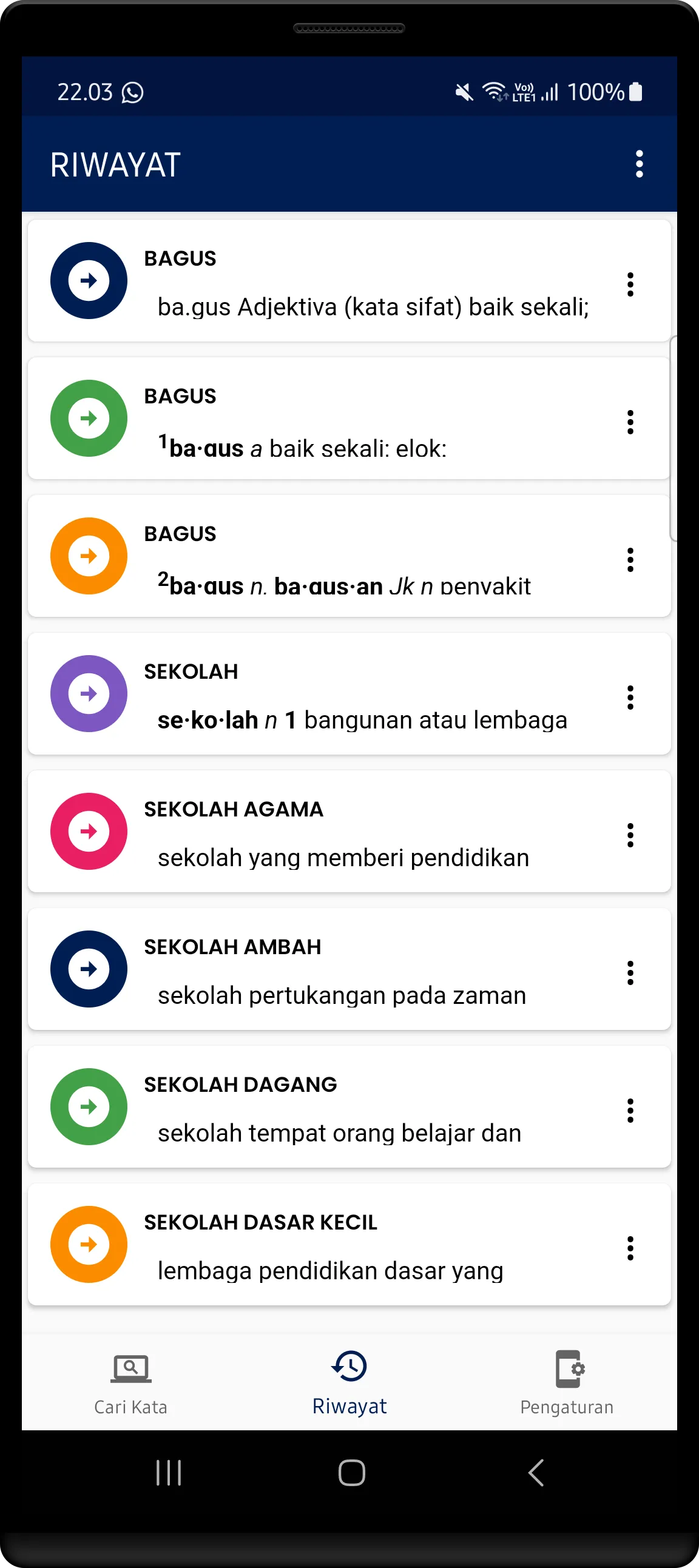 Kamus Kata KBBI | Indus Appstore | Screenshot