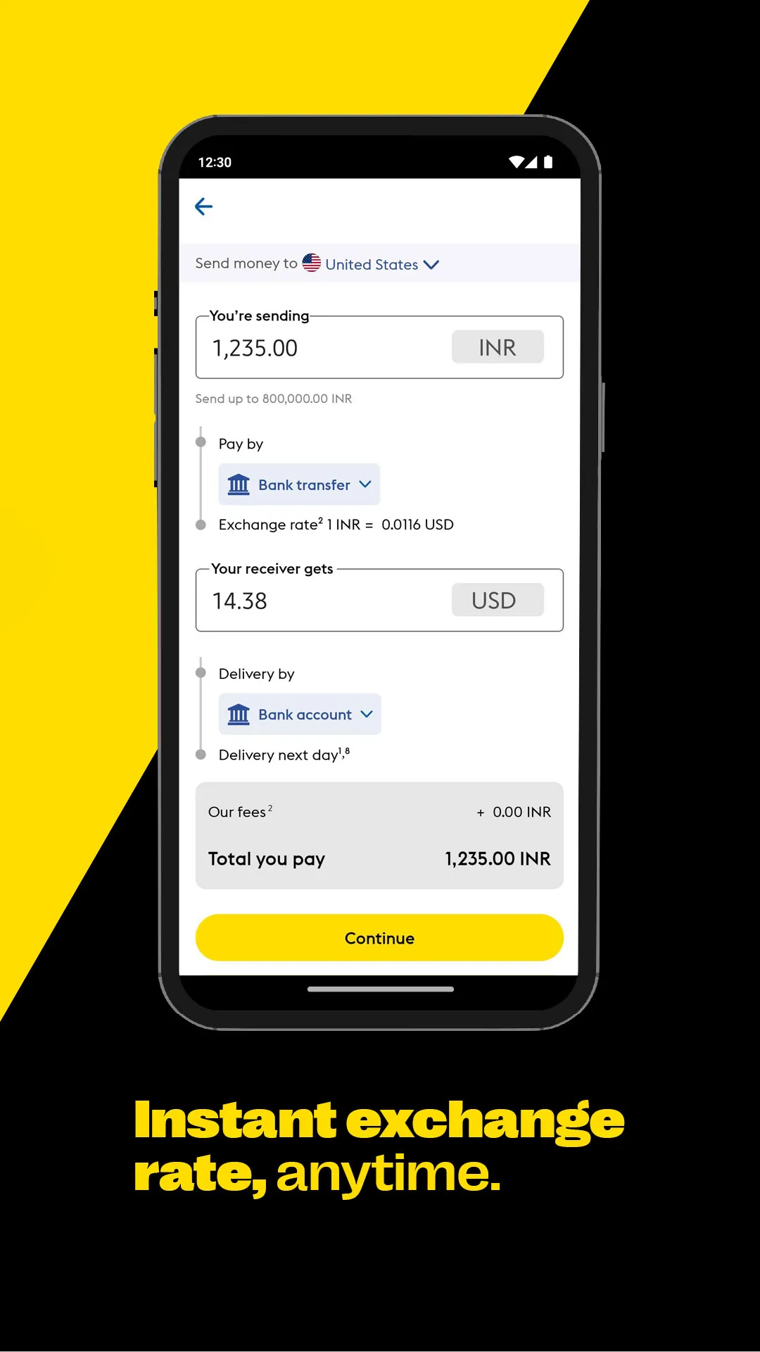 Western Union India | Indus Appstore | Screenshot