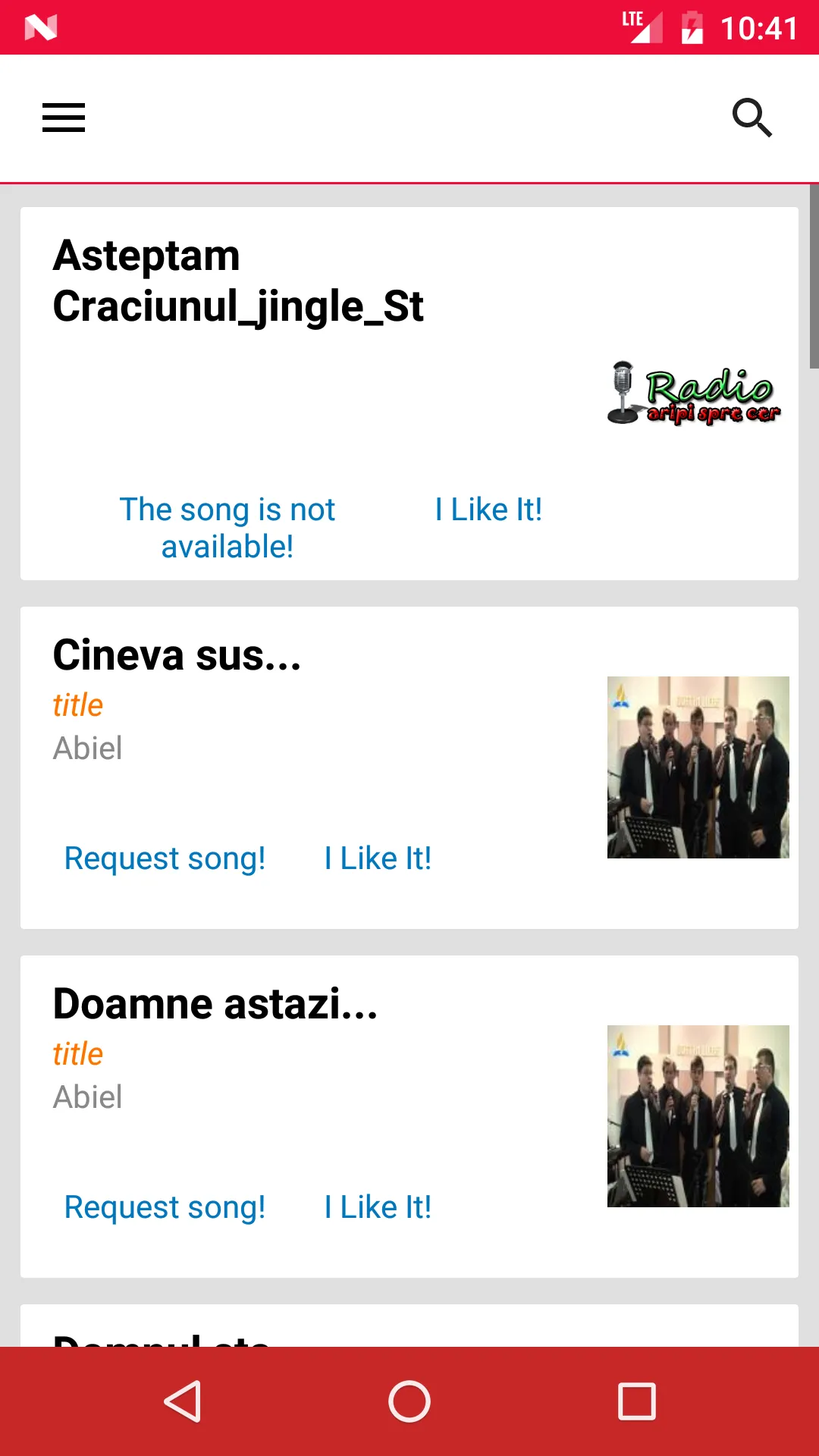 Radio Crestin Aripi Spre Cer | Indus Appstore | Screenshot