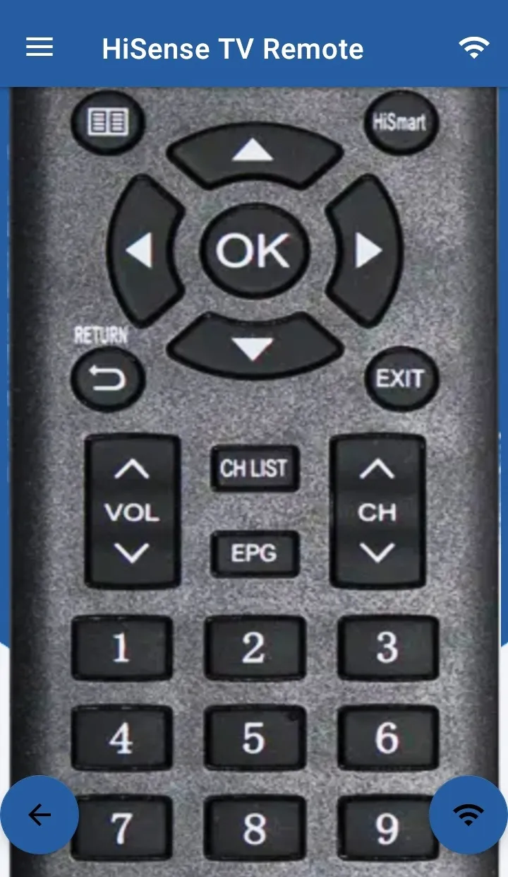 HiSense Smart TV Remote | Indus Appstore | Screenshot