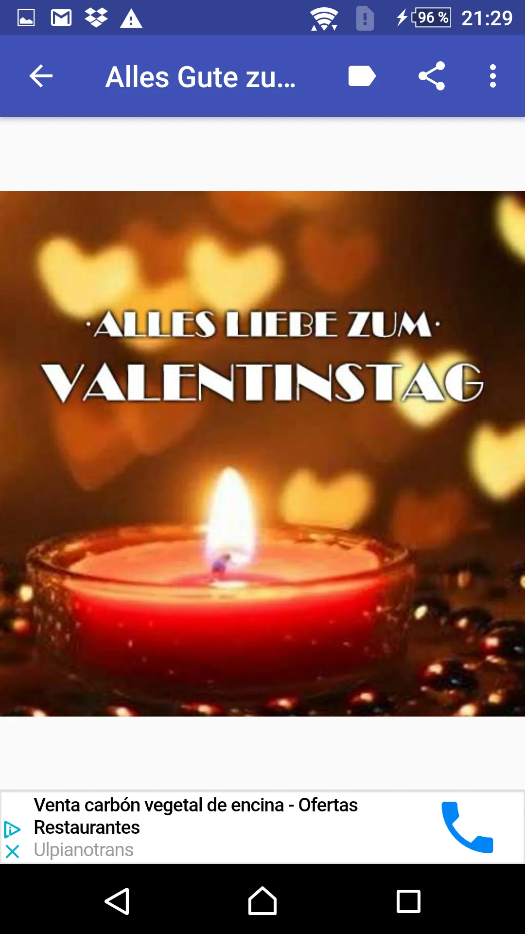 Alles Gute zum Valentinstag | Indus Appstore | Screenshot