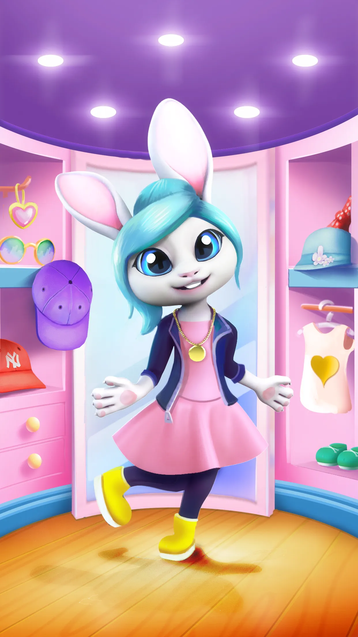 Bu Bunny - Cute pet care game | Indus Appstore | Screenshot