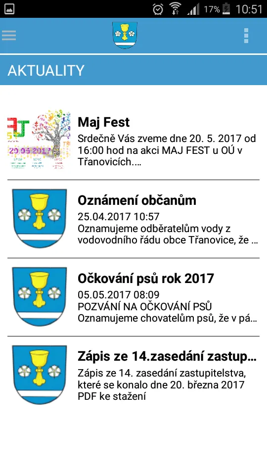 Obec Třanovice | Indus Appstore | Screenshot