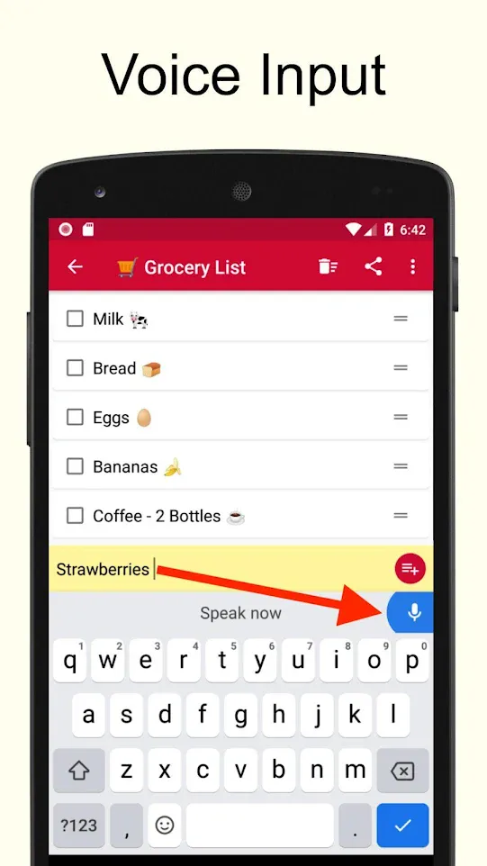 Shopping List - Simple & Easy | Indus Appstore | Screenshot