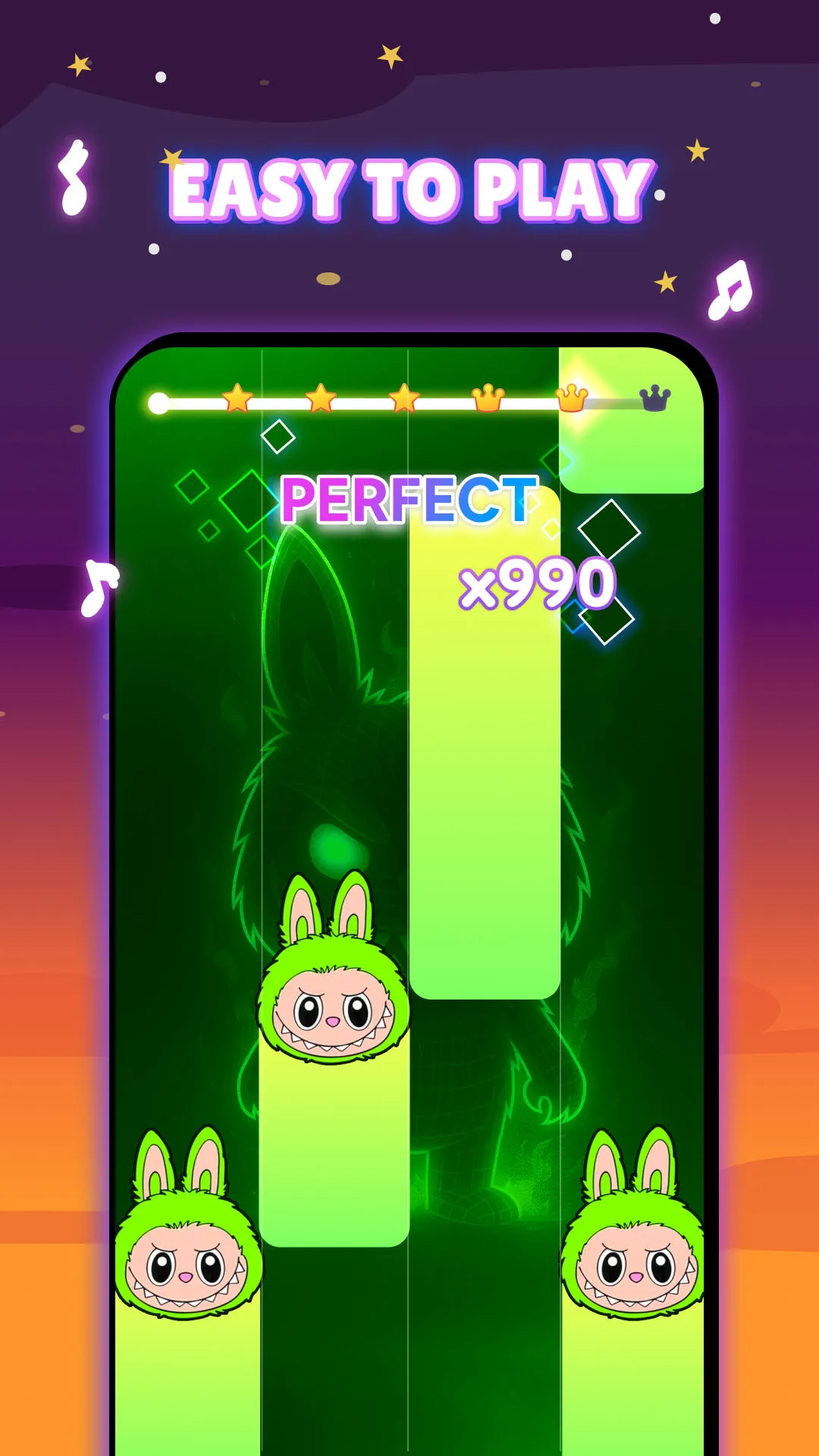 Piano Secret Tiles: Music Game | Indus Appstore | Screenshot