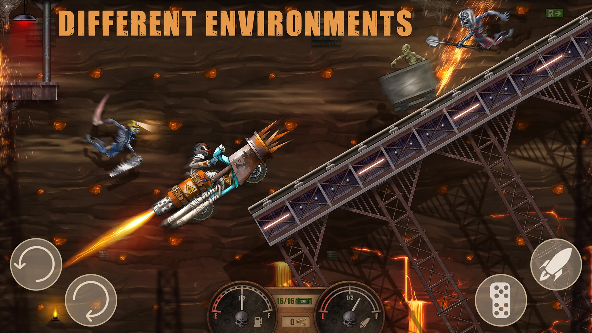 Dead Hill Racing: Zombie Climb | Indus Appstore | Screenshot