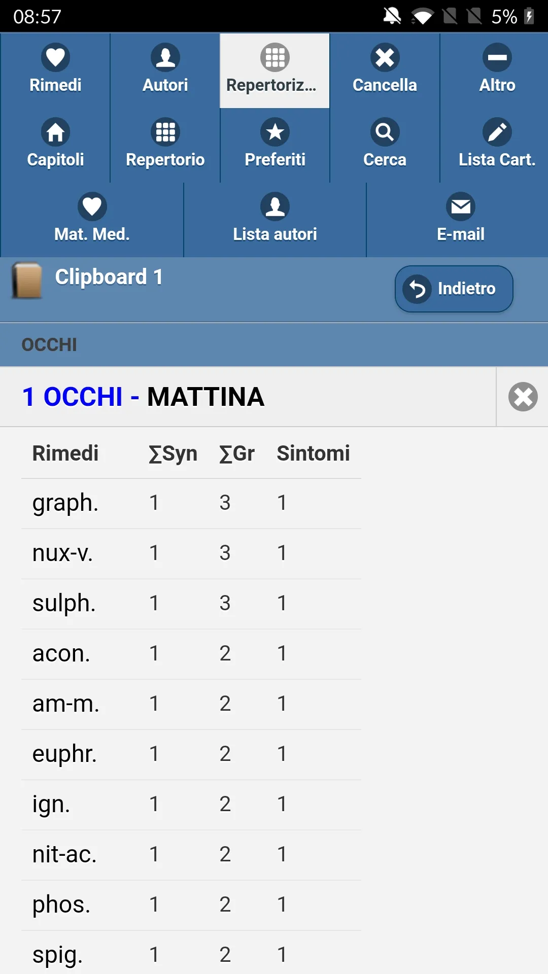 Repertorio Synthesis Demo (IT) | Indus Appstore | Screenshot