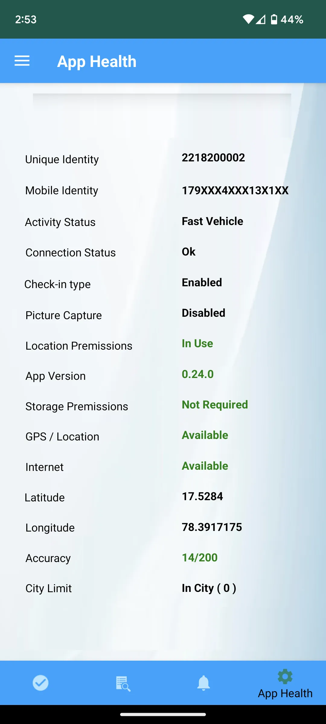 GI Track Attendance | Indus Appstore | Screenshot