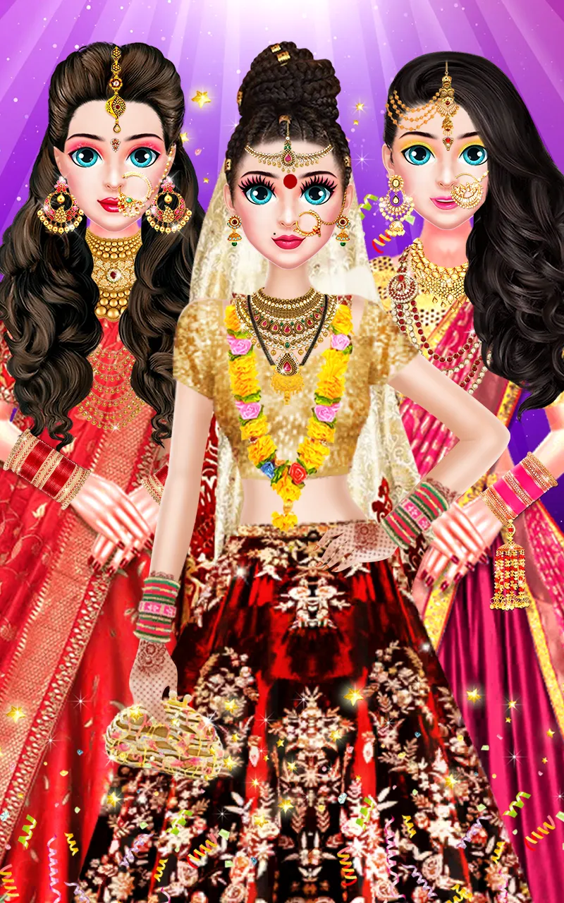 Indian Bride Makeup Dress Game | Indus Appstore | Screenshot