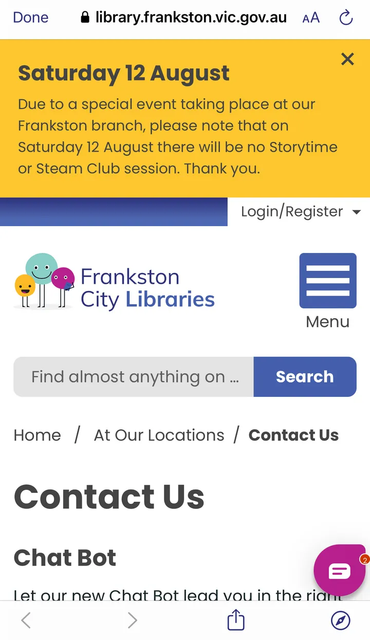 Frankston City Libraries | Indus Appstore | Screenshot