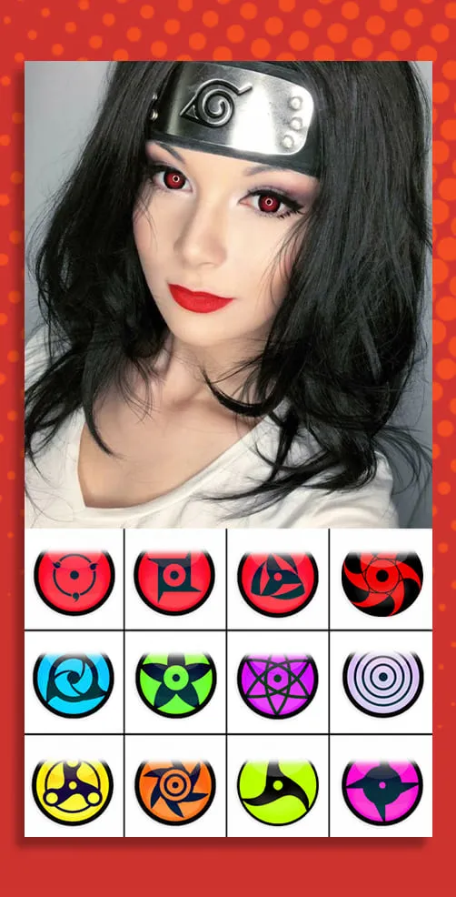 Sharingan Eyes Camera Anime | Indus Appstore | Screenshot