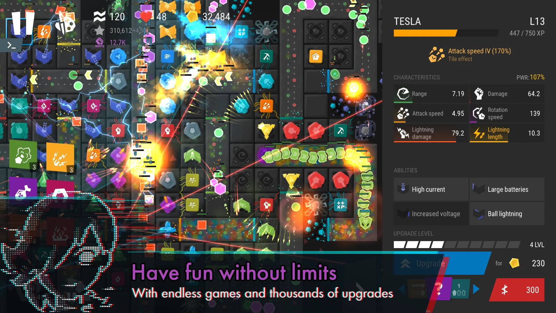 Infinitode 2 - Tower Defense | Indus Appstore | Screenshot