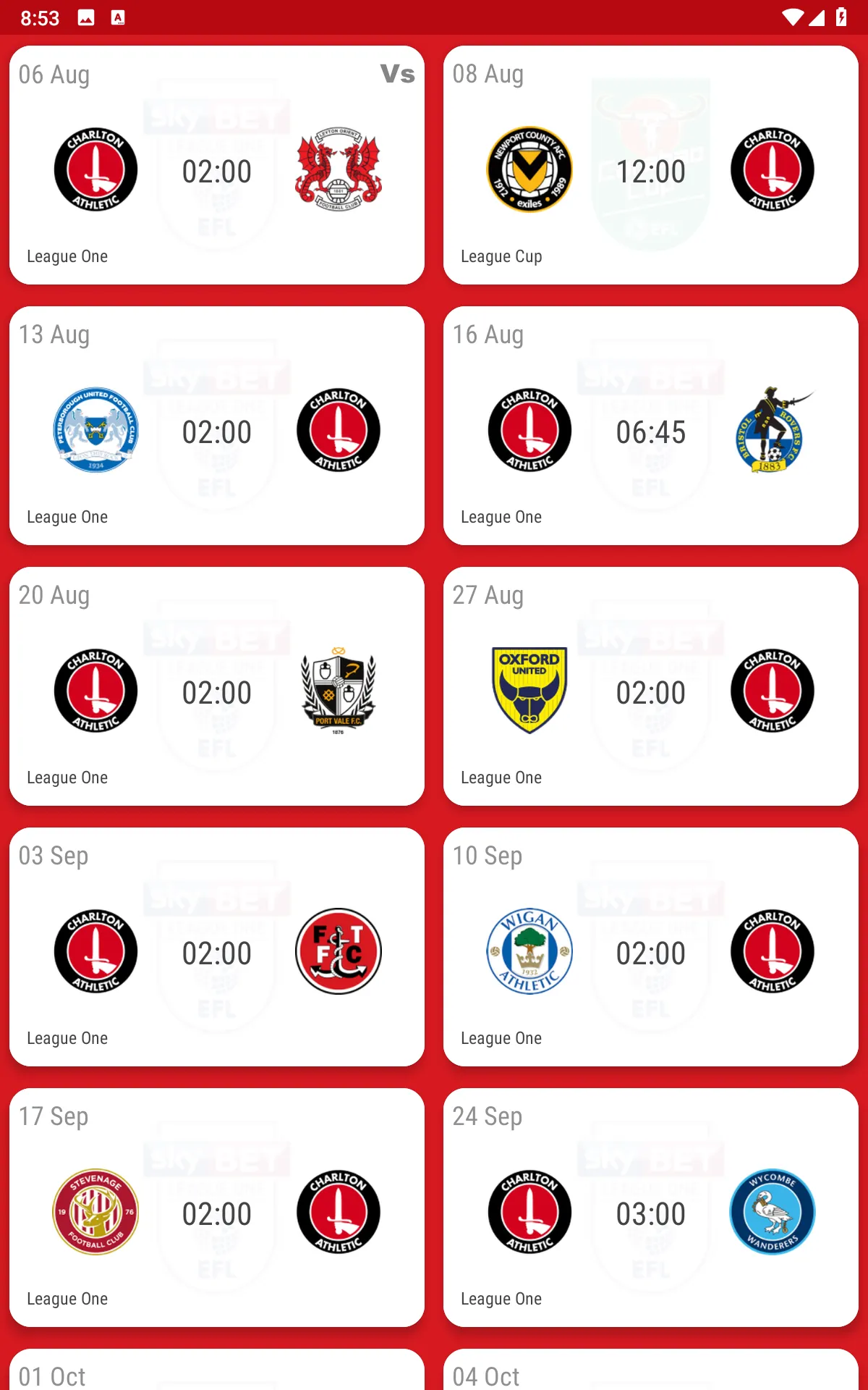 Charlton Athletic Fan App | Indus Appstore | Screenshot