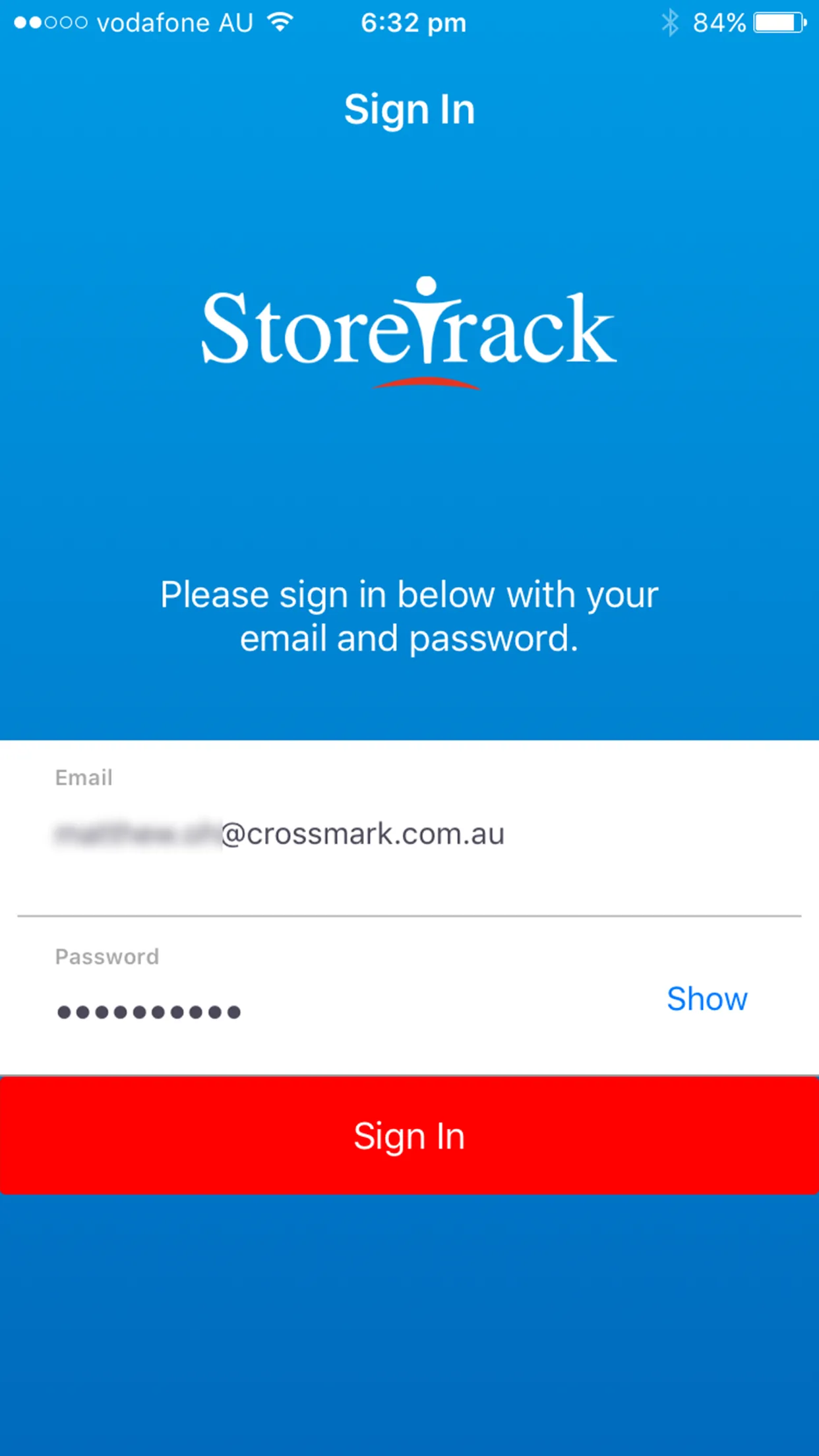 Storetrack Crossmark | Indus Appstore | Screenshot