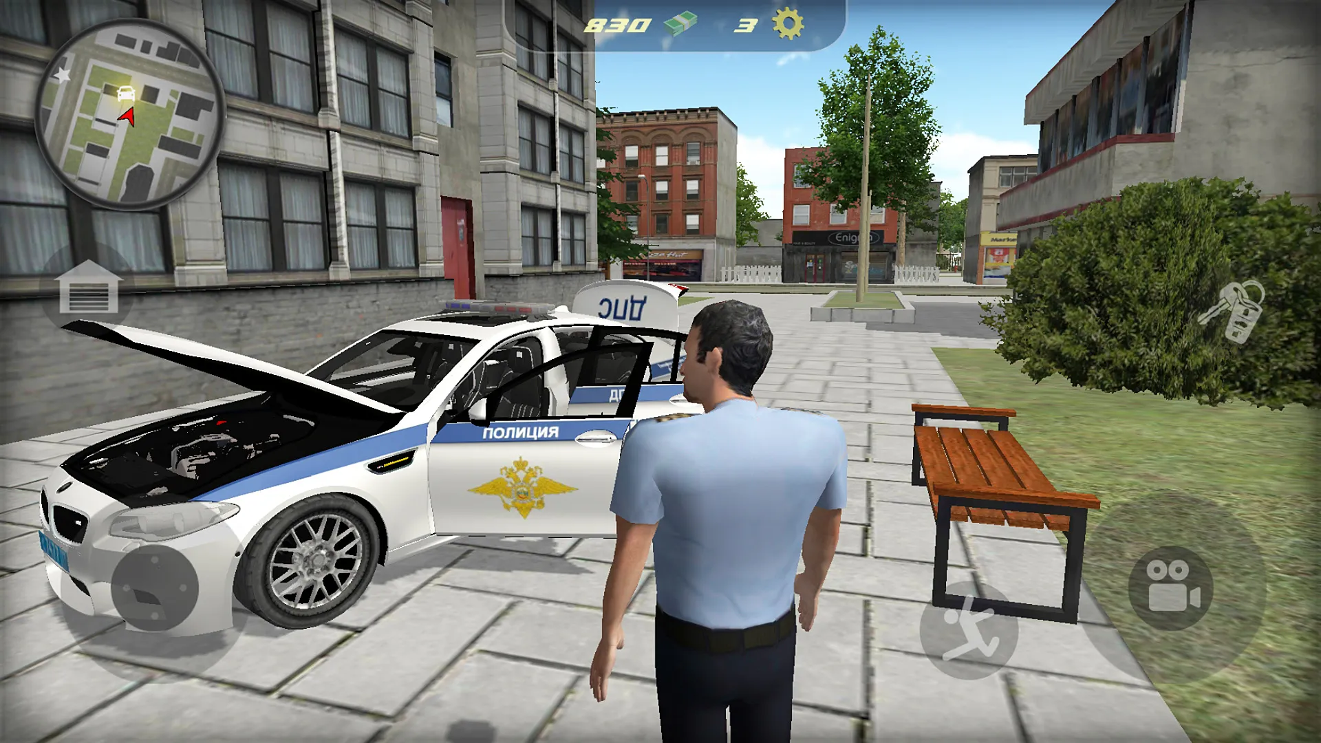 Car Simulator M5: Police | Indus Appstore | Screenshot