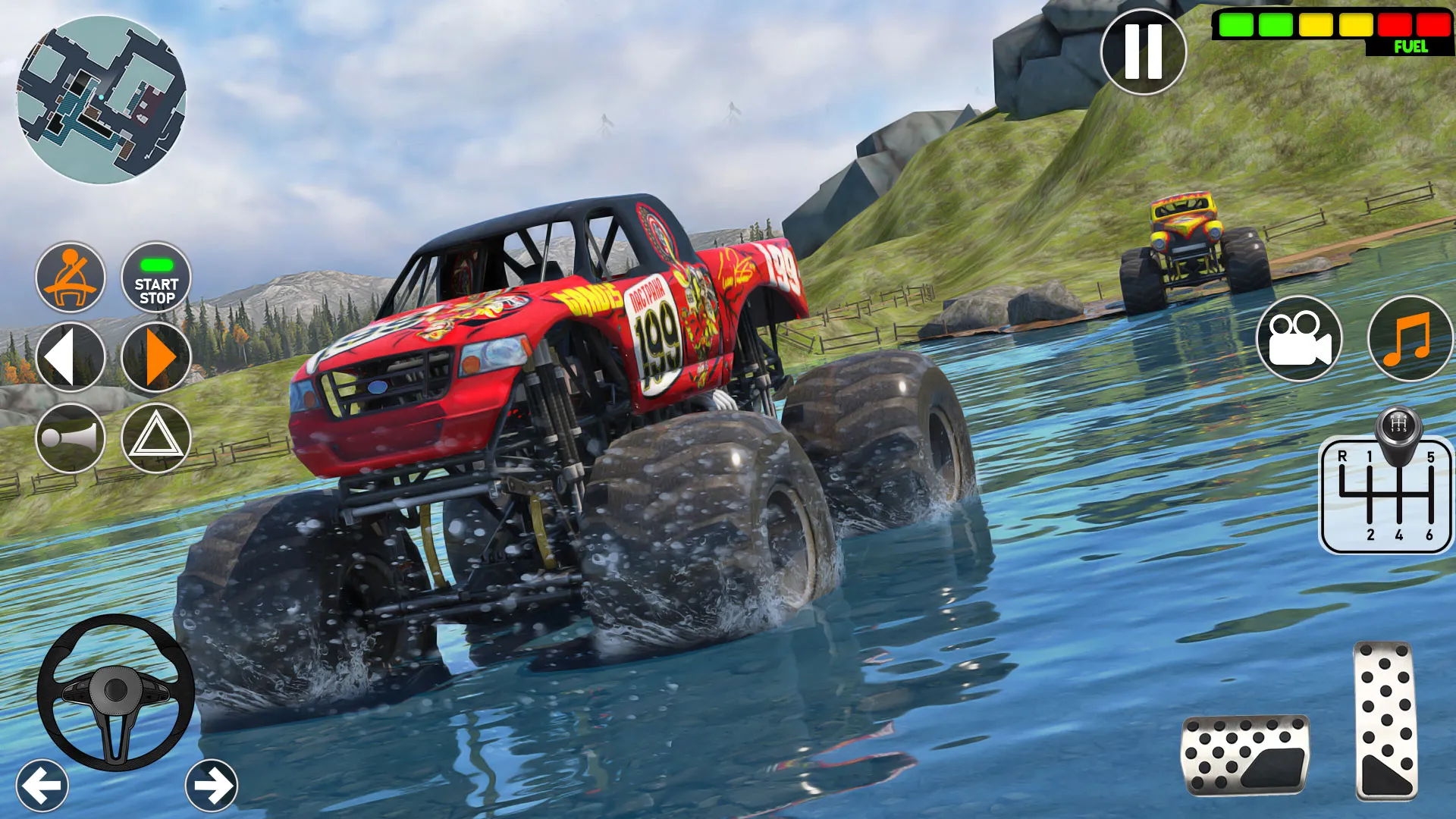 Monster Truck Stunts Games 3D | Indus Appstore | Screenshot