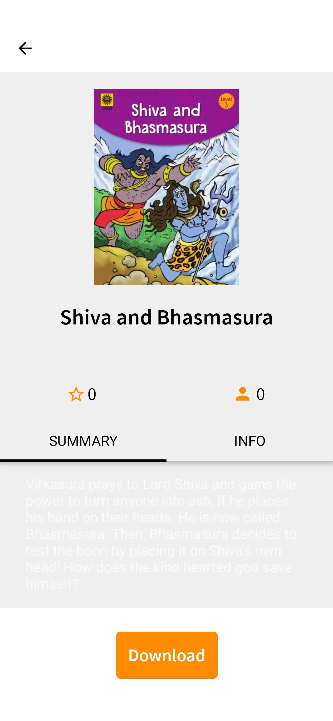 Amar Chitra Katha Junior App | Indus Appstore | Screenshot