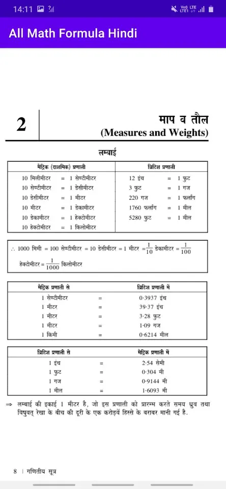 All Math Formula In Hindi Offl | Indus Appstore | Screenshot