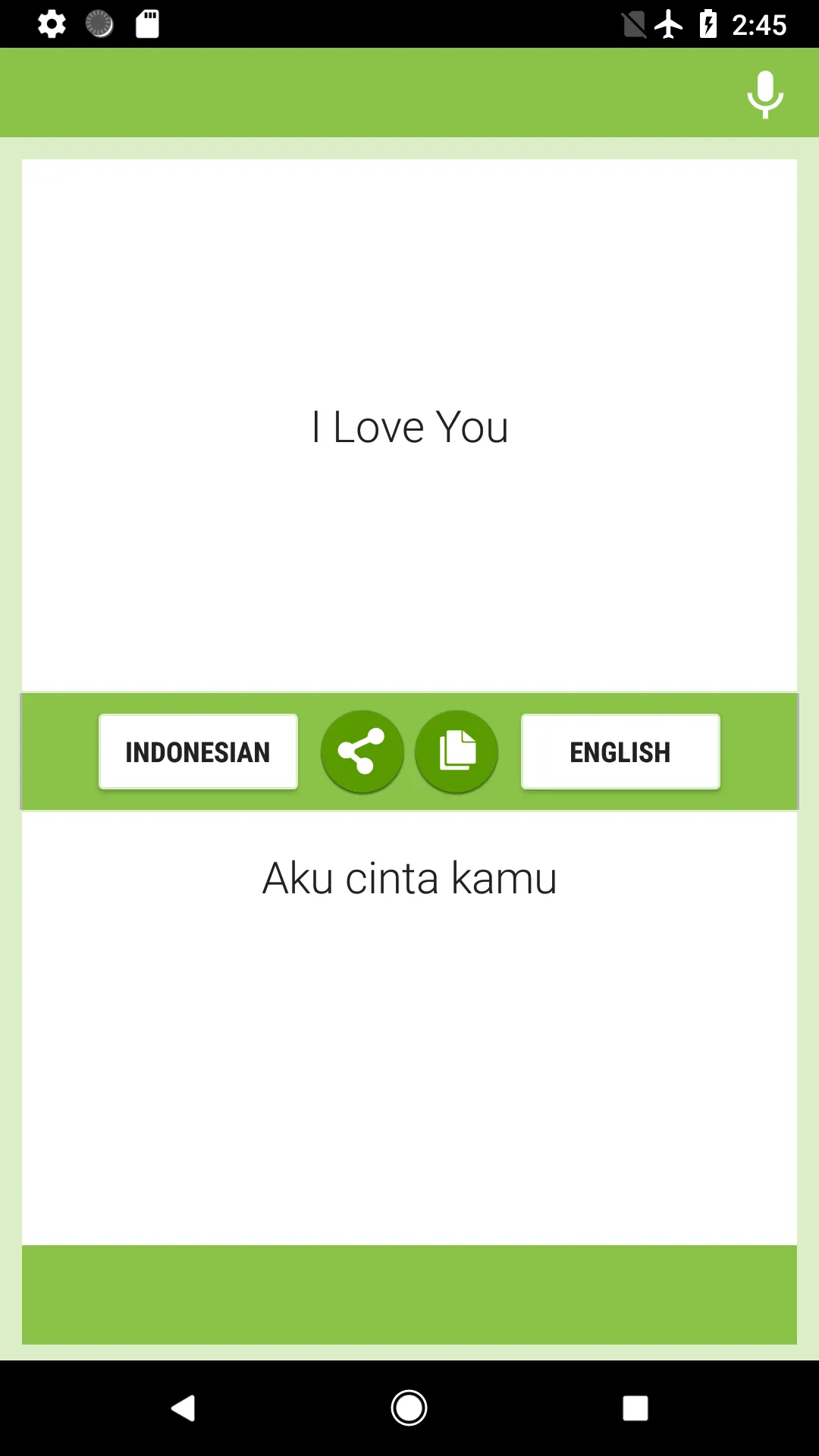 Indonesian-English Translator | Indus Appstore | Screenshot