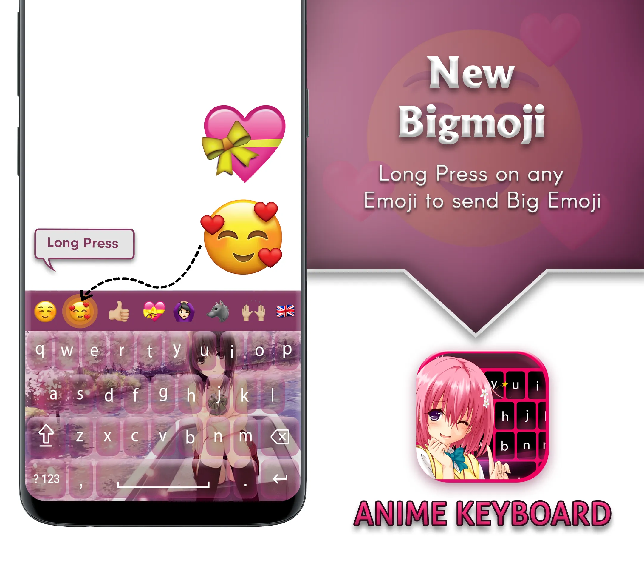 Anime Keyboard - Theme,Sticker | Indus Appstore | Screenshot