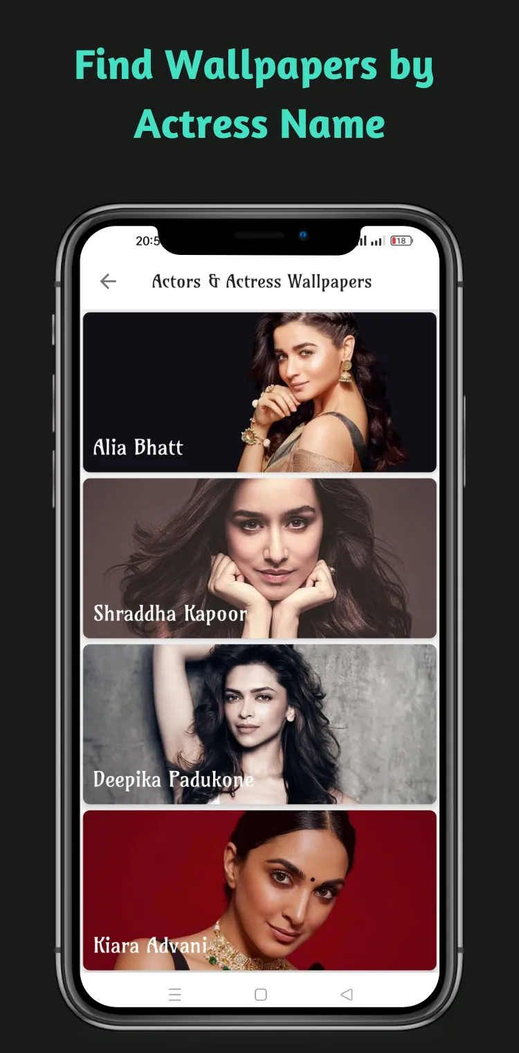 Actors & Actress wallpapers | Indus Appstore | Screenshot