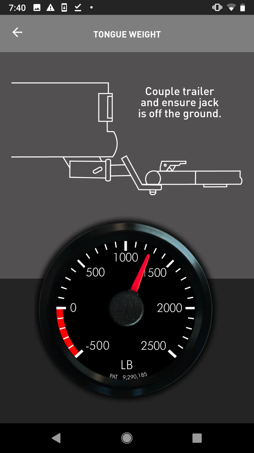 BetterWeigh Towing Scale | Indus Appstore | Screenshot