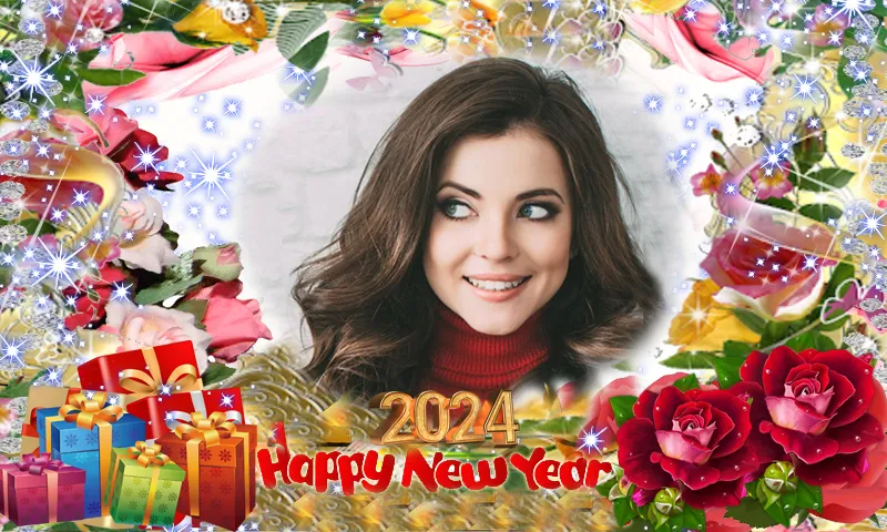 New year photo frame 2024 | Indus Appstore | Screenshot