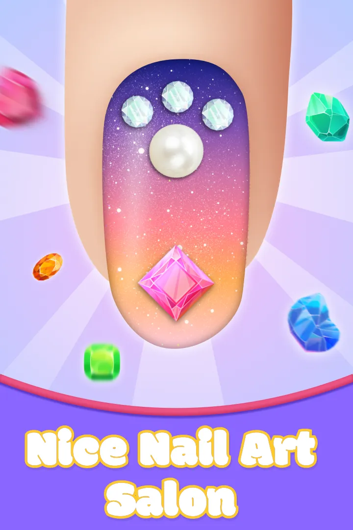Nail Art Salon for Kids Game | Indus Appstore | Screenshot