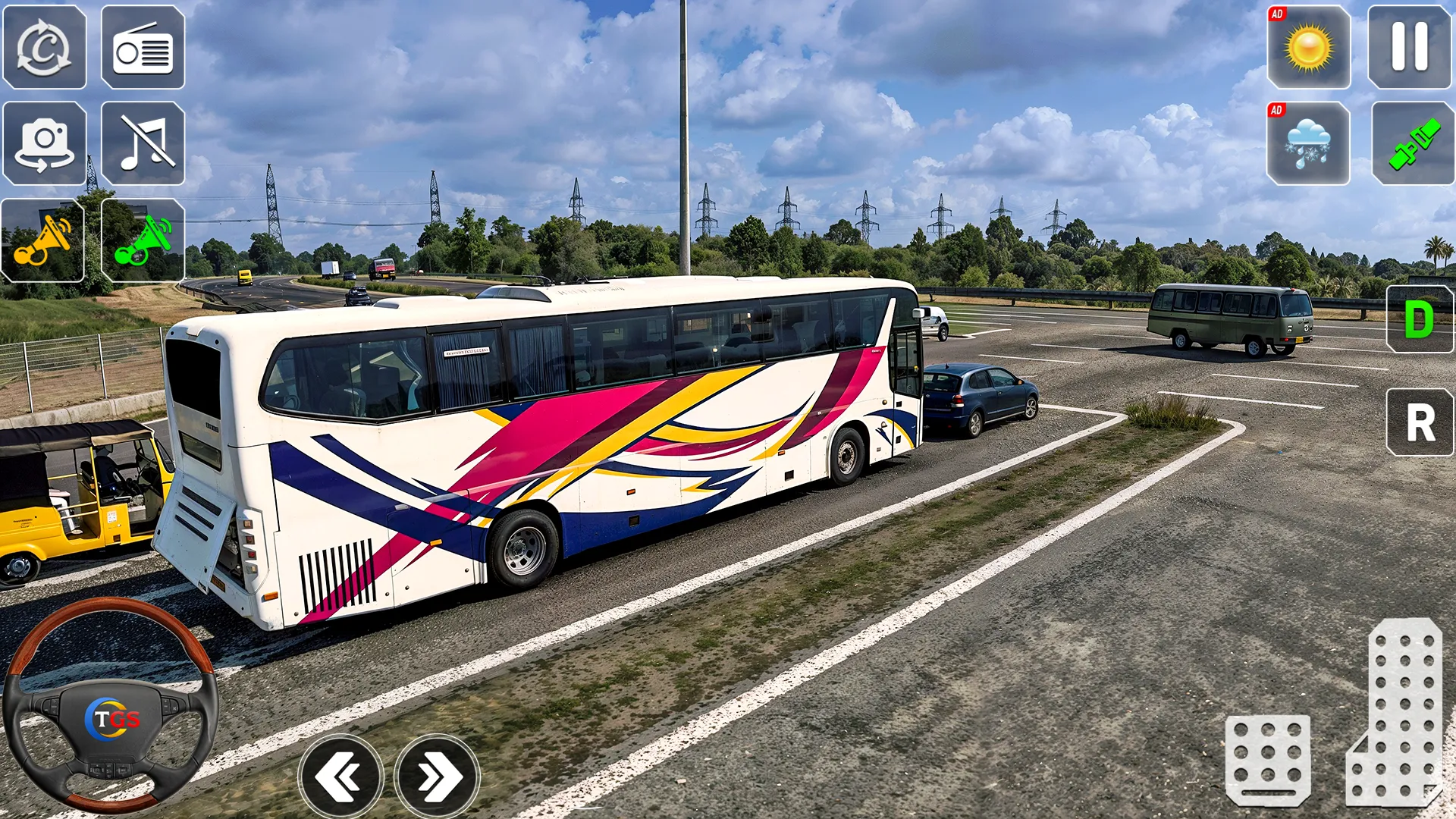 Bus Simulator Drive Game | Indus Appstore | Screenshot