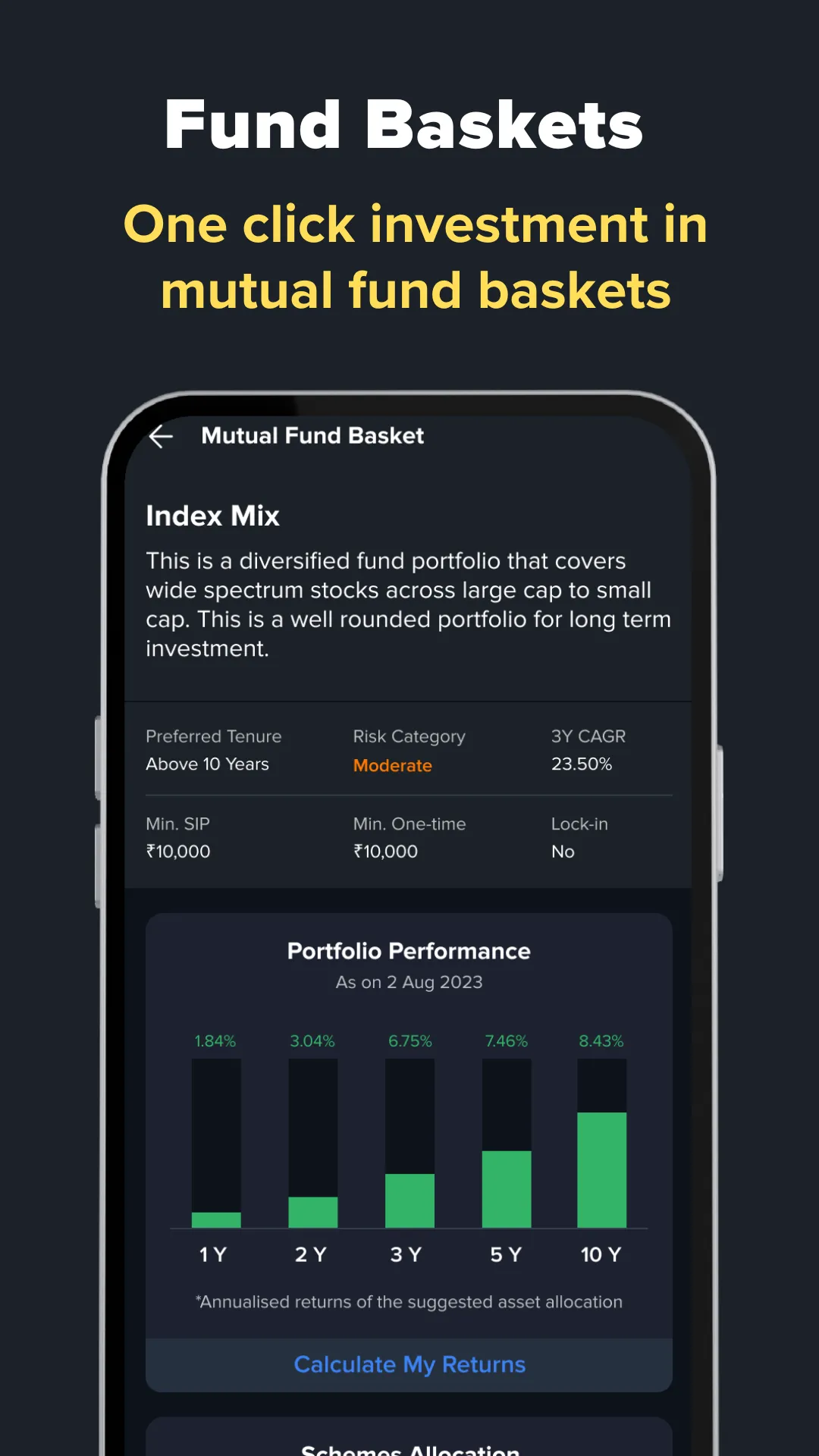 Floatr: Mutual Fund NPS & Gold | Indus Appstore | Screenshot