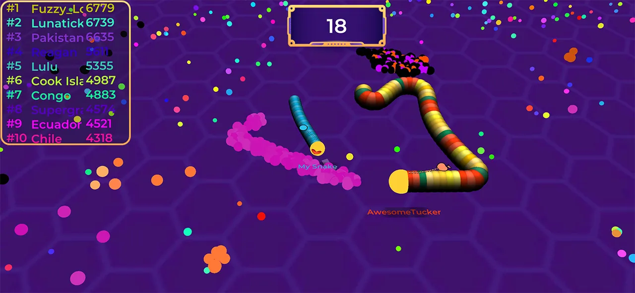 Snake Game, Bhukha SnakeBattle | Indus Appstore | Screenshot