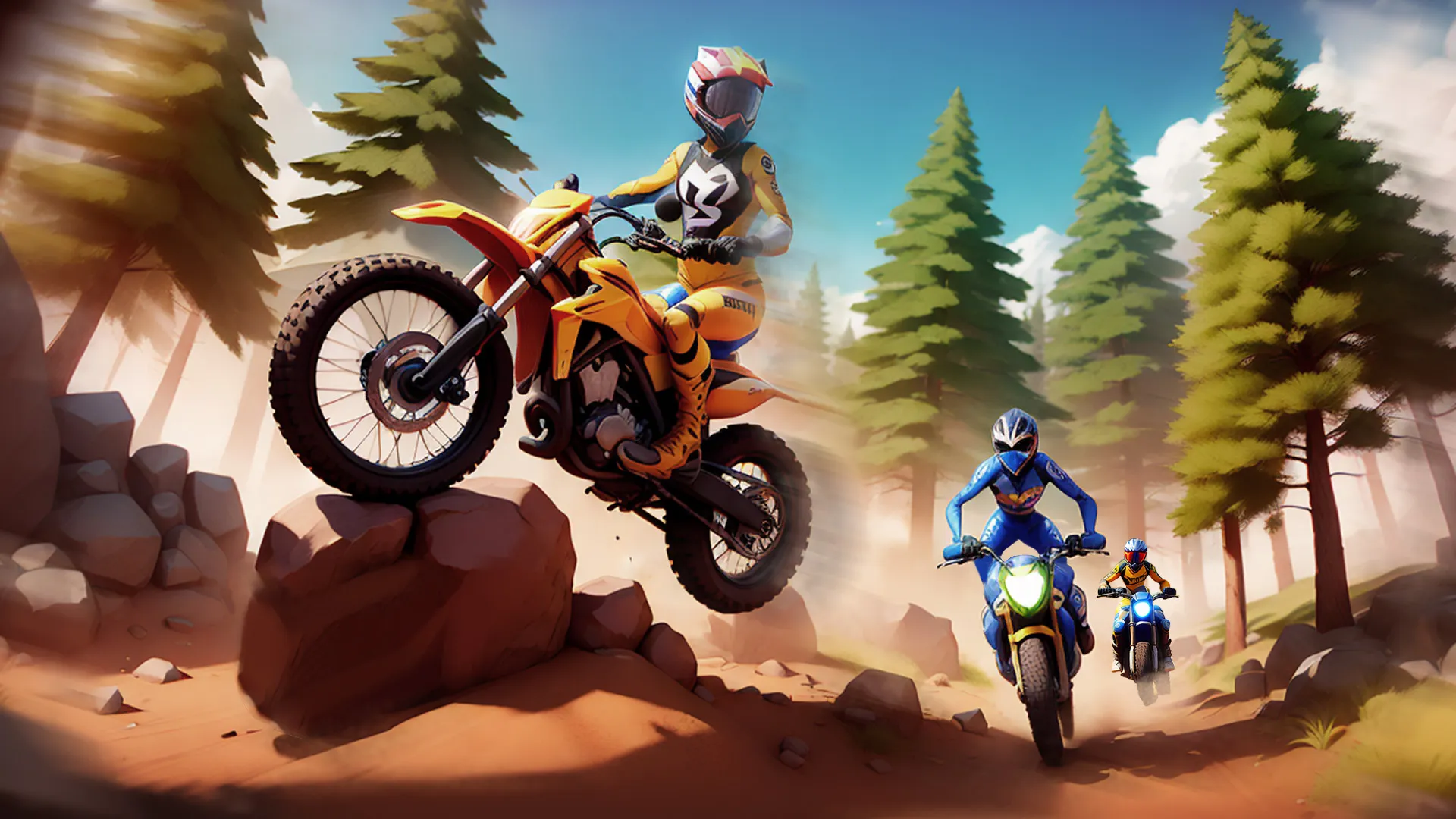 Motocross Bike Racing Game | Indus Appstore | Screenshot