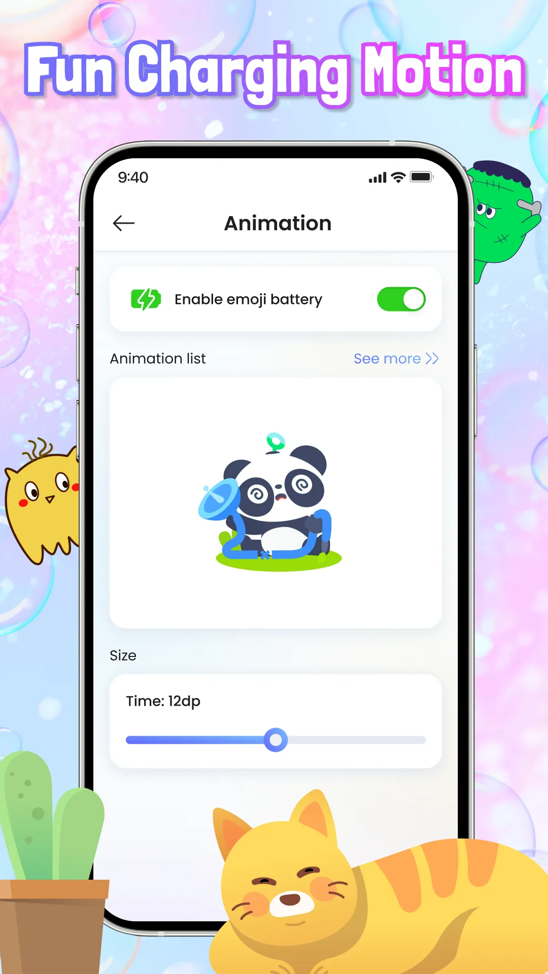 Emoji Battery Widget: Icon Bar | Indus Appstore | Screenshot